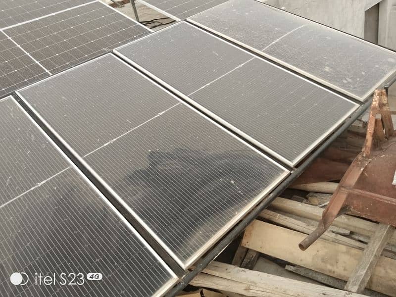 solar panels full setup 2000kv  very good condition with inverter 2