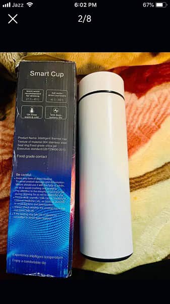 Water Bottle Smart Thermos LED Digital Temperature Display |Brand New| 1