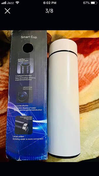 Water Bottle Smart Thermos LED Digital Temperature Display |Brand New| 6
