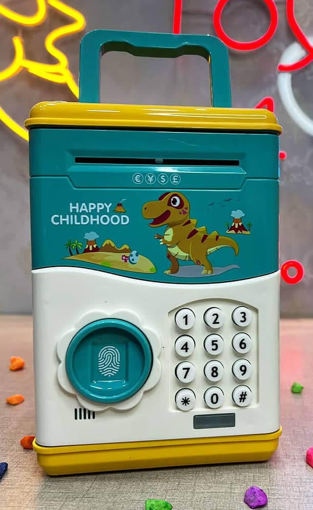 Kids ATM For Sale With Finger Print Lock 0