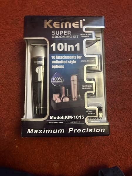 Kemei original trimmer 1 week used 4
