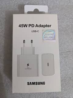 Samsung 45watt Type-c adopter with type-c to type-c cable 0