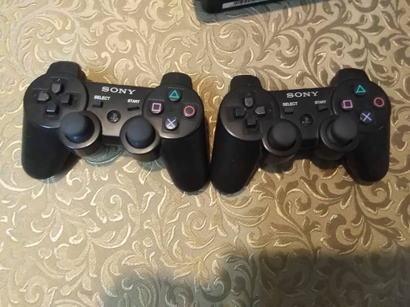 PS-3 with two controllers 3