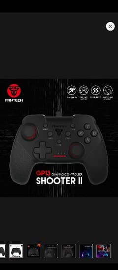 fantech gp13 shotter II controller For Gaming with dual vibration