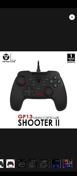 fantech gp13 shotter II controller For Gaming with dual vibration 5