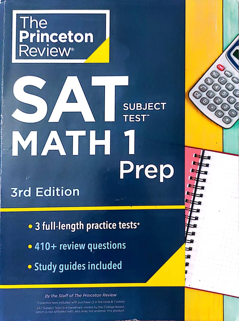 SAT SUBJECT TEST THE PRINCETON REVIEW SERIES 17TH EDITION 2