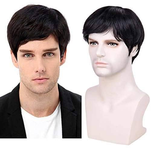 Men wig imported quality hair patch _hair unit(0'3'0'6'4'2'3'9'1'0'1) 1