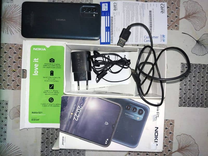 Nokia G21 4 128 condition 10/10arjent sell 4