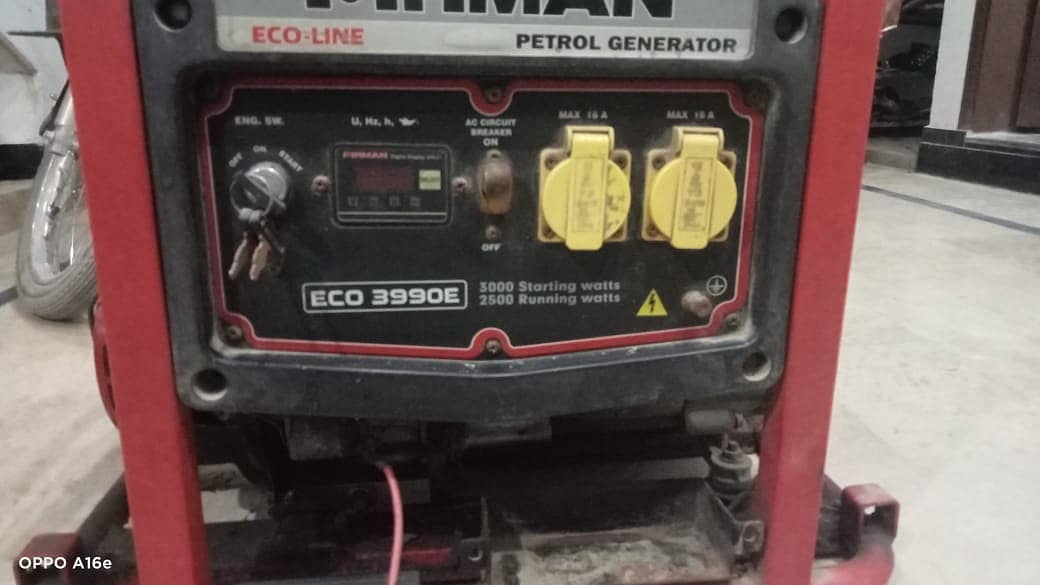for Sale 6 month use eco 3990e Generator 0