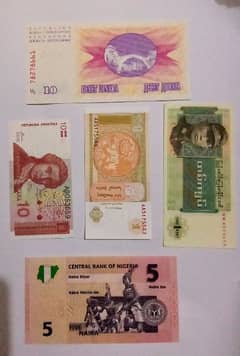 Different sets of Currencies of Countries.
