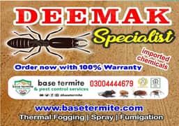 Termite Control/Pest/Bed Bugs/Mosquito/Cockroach Control/Deemak/Dengue