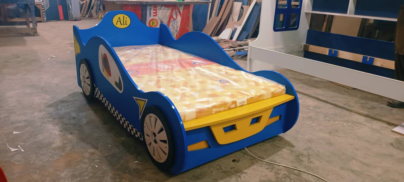 Car Bed  with light for Bedroom Sale , Factory Outlet 1
