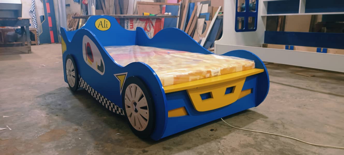 Car Bed  with light for Bedroom Sale , Factory Outlet 2
