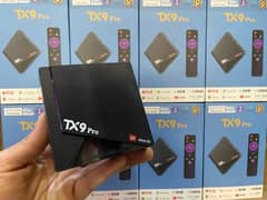 Tx9 PRO ( 8GB Ram - 128GB Mem ) Android Tv Box , Free Tv channels
