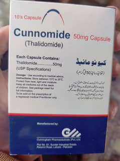 lenalidomide 10 mg 30 tab, thalidomide 50 mg 60 tab