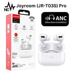 Joyroom JR-T03S Pro Airpods - Joyroom TWS Noise Cancelling ANC Earbuds