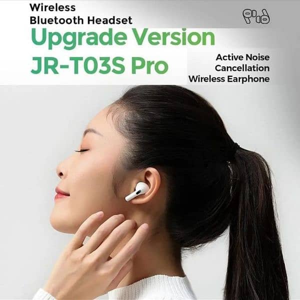 Joyroom JR-T03S Pro Airpods - Joyroom TWS Noise Cancelling ANC Earbuds 3