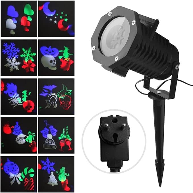 LED Projection Lamp Light Waterproof for Indoor and Outdoor Use Fochea 0