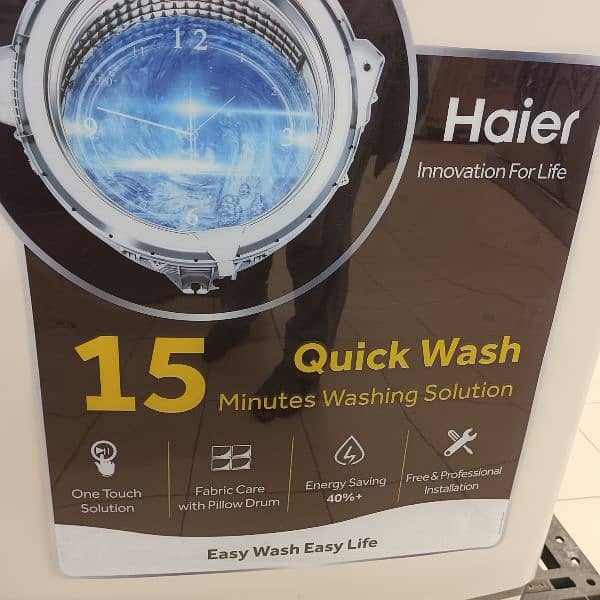 Haier automatic washing machine 1