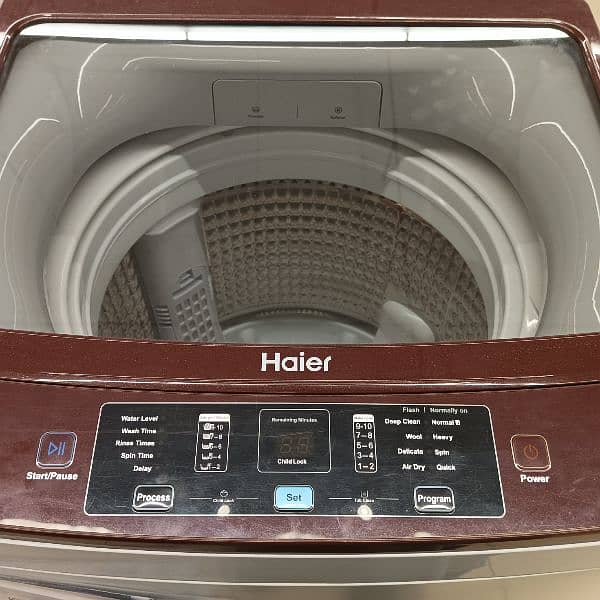Haier automatic washing machine 4