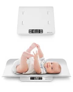 BAGAIL Baby Scale with Safe and Comfortable Tray, Large LCD Display, T