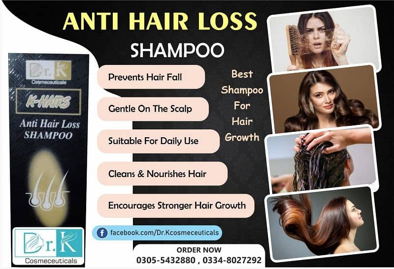 Anti hair loss treatment shampoo 0
