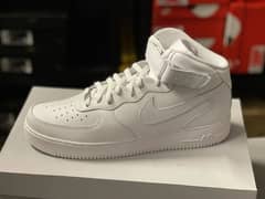 Nike Airforce 1 Mid all white