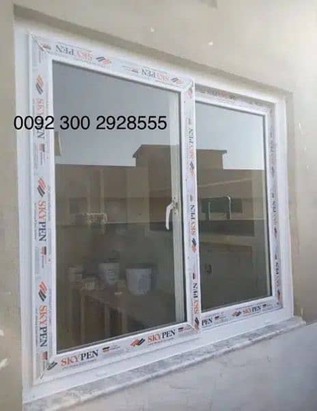 UPVC Aluminium Glass Window and Door 1