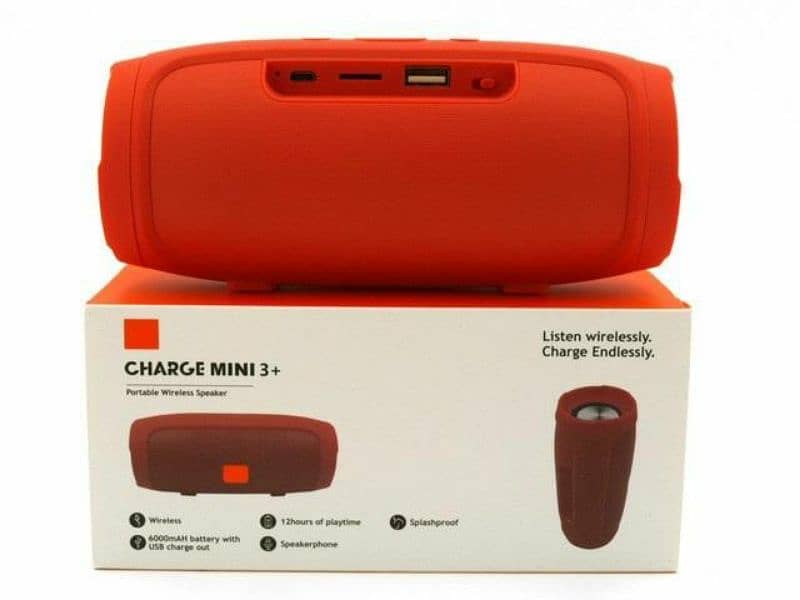 JBL Charge 3+ Mini Bluetooth Speaker 2