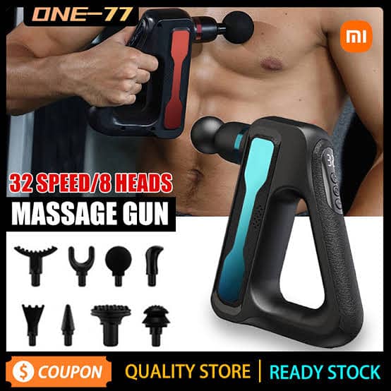 Imported Fascial Gun Deep Muscle Full Body Vibrating Massager Gun 4