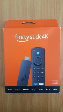 Amazon Fire Tv Stick 4K (2nd Gen With Alexa Remote (3rd Gen) Black