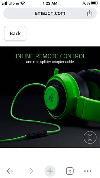 Razer Kraken Pro V2 gaming headphones 5