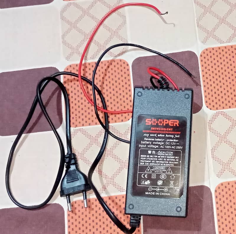 Battery charger cooler fan power supply 2