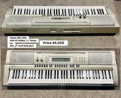 Casio WK-200 Keyboard with Indians tones piano Yamaha  Korg Roland 0