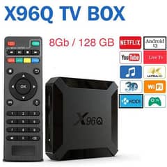 Android Smart TV box| X96Q |8Gb Ram| 128Gb storage | Version 12