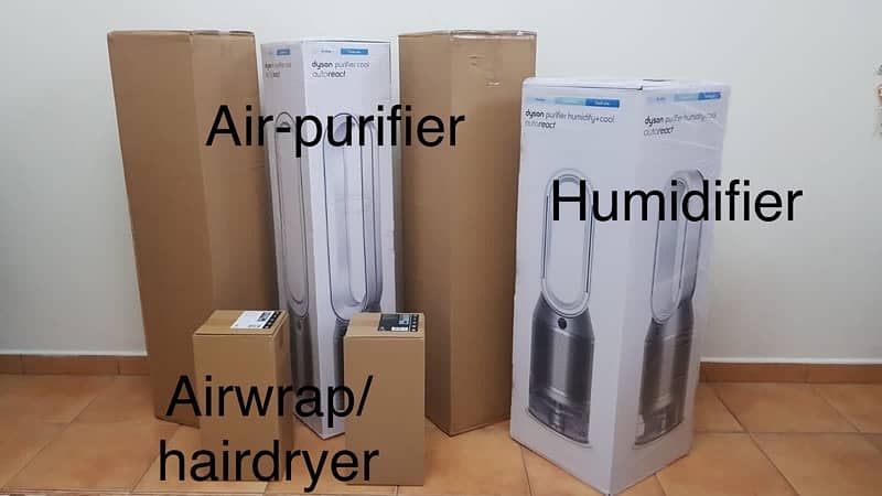 Dyson Airwrap, Long & Standard Barrel, hairdryer/hairstyler- in stock 8