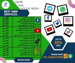Social Media growth services