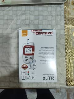 Certeza GL-110 Blood Glucose Monitor with strips