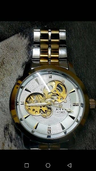 Exchange possibe any smart phone Rolex Automatic watch No: 8082 1