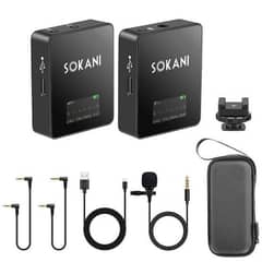 Sokani tiny professional quality wireless microphone for vlog youtube 0