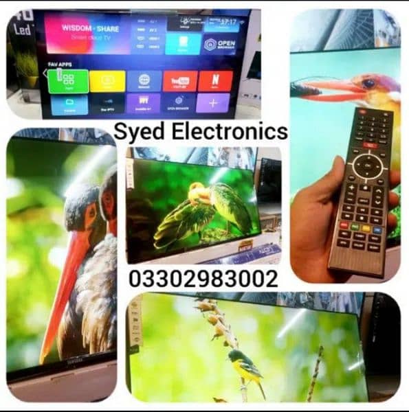 65" inches Samsung Led tv Android 4k Quality borderless Available 0