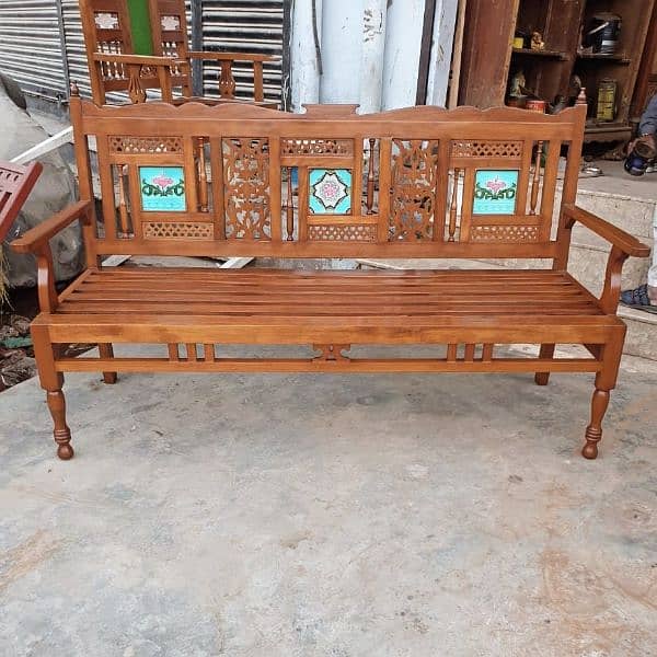 antique bench 0