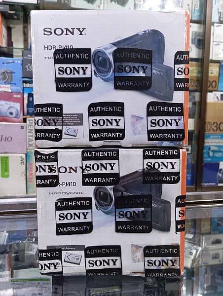 Sony HDR-PJ410 Full HD Handycam with Built-In Projector 1Year Warranty 0