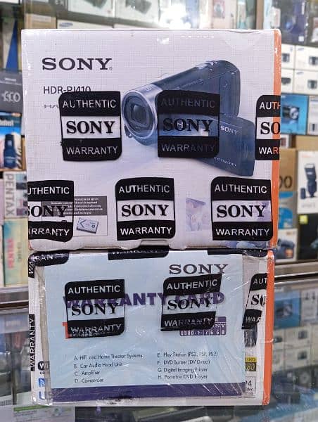 Sony HDR-PJ410 Full HD Handycam with Built-In Projector 1Year Warranty 1