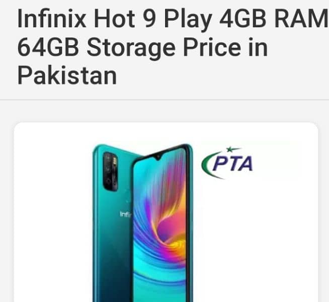 Infinix 4/ 64 6.67 inch 10by10 5