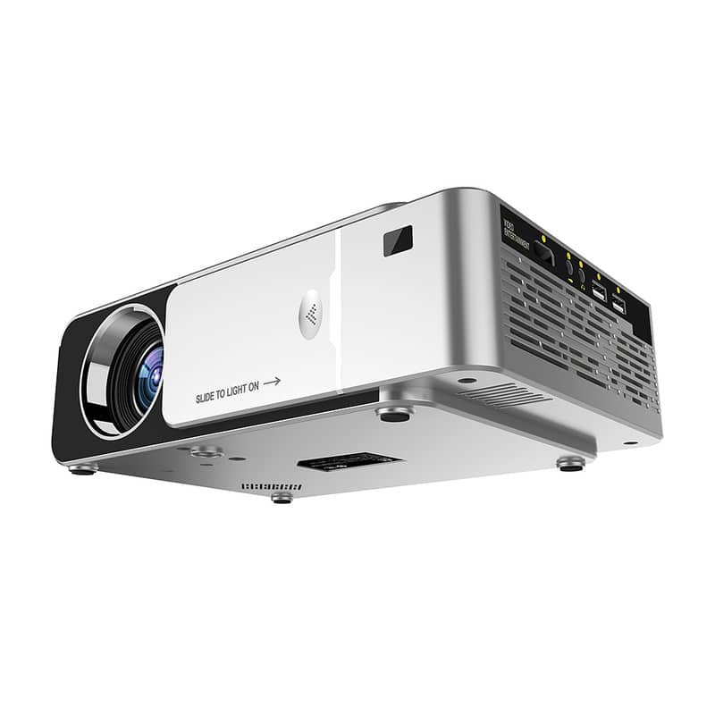 T6 Projector HD LED Projector Android 2/16 GB Support 4K Full HD 6
