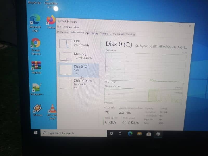 Dell 5480 i5 7th gen with Glass less touch screen 1
