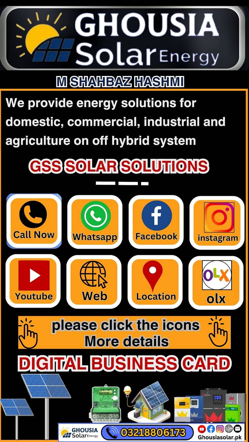 6 kw HYBRID on grid solar SOLUTIONS electronic etc 0