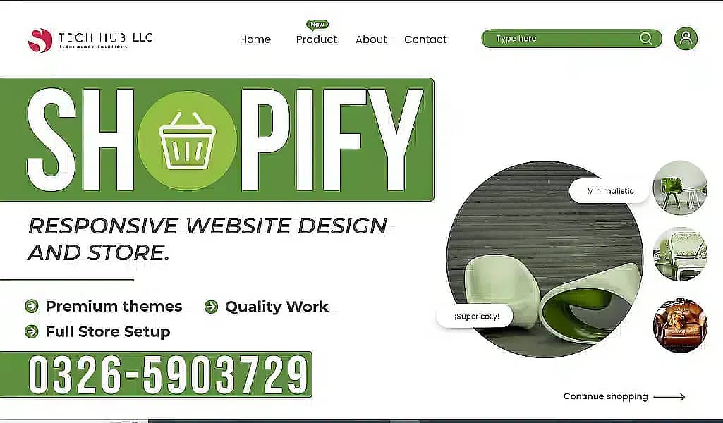 Website Development | Website Design | Shopify eCommerce | Wordpress 4