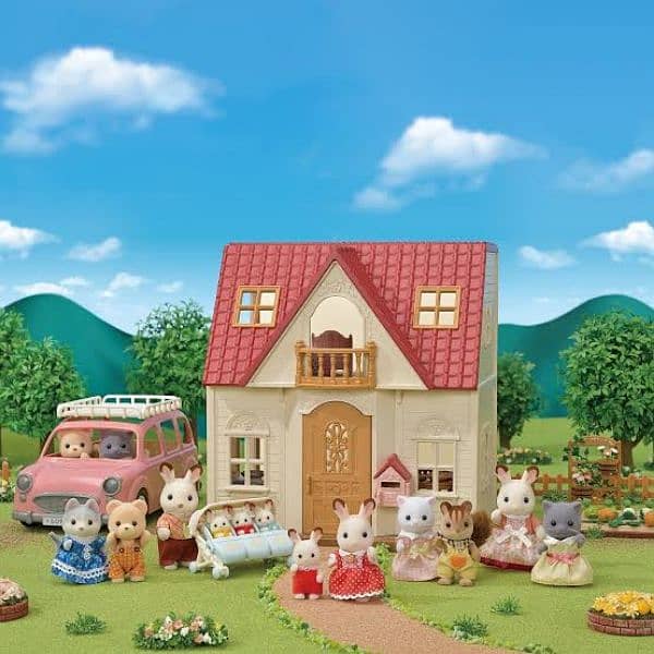 Sylvanian Family Home Toy with furniture 1
